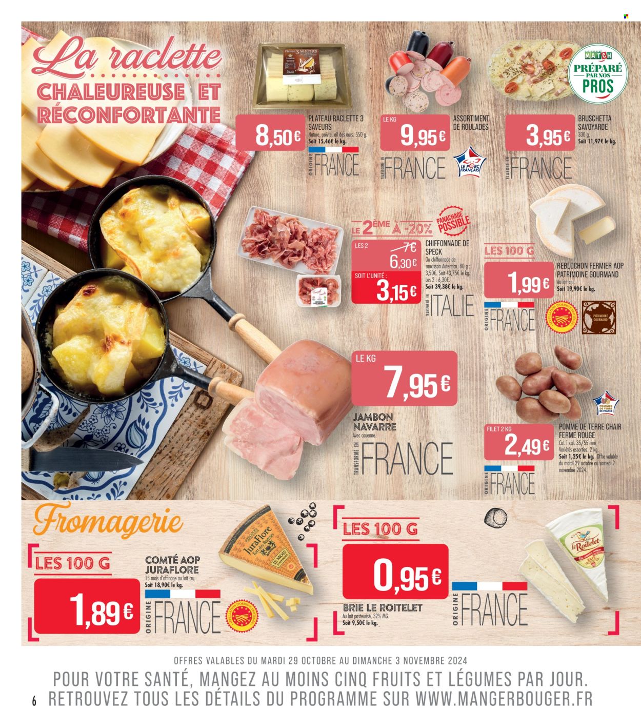 Catalogue Supermarché Match - 29/10/2024 - 10/11/2024. Page 6