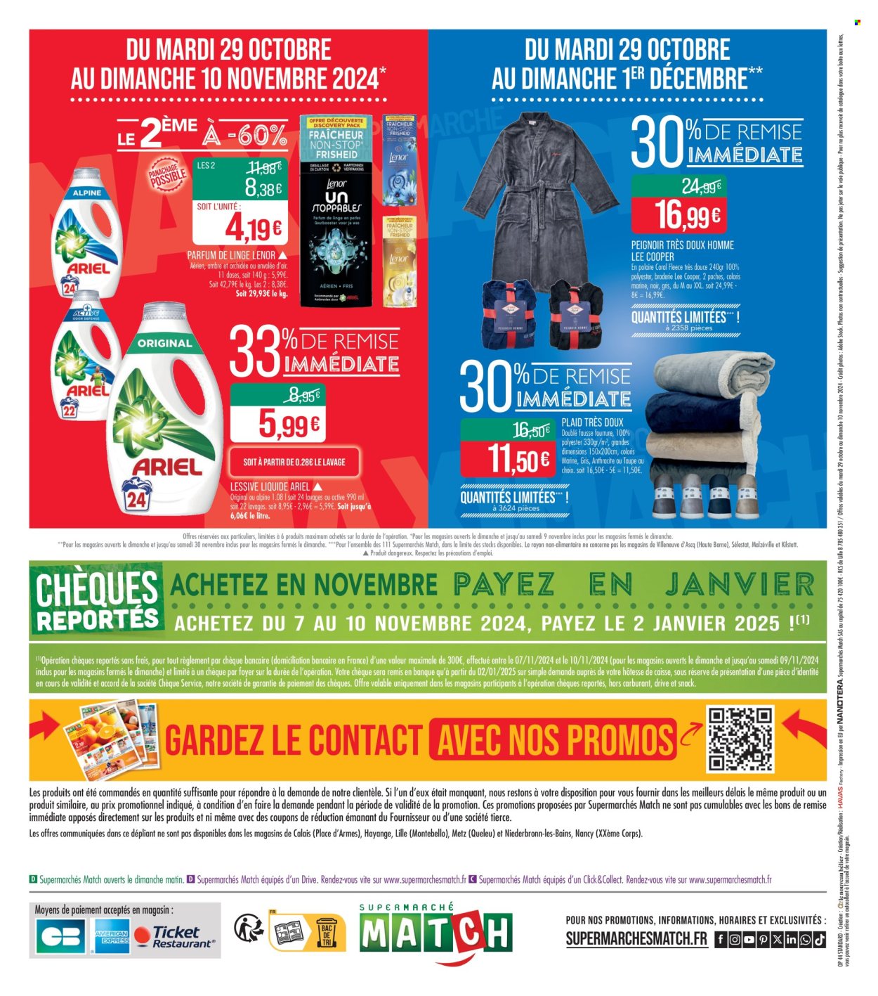 Catalogue Supermarché Match - 29/10/2024 - 10/11/2024. Page 16