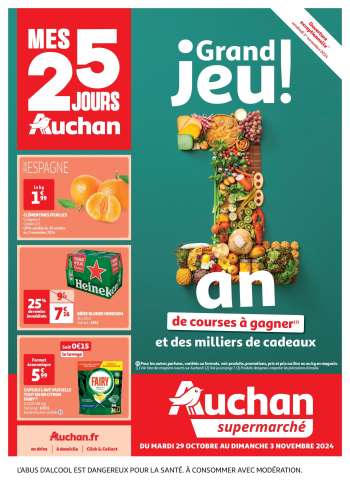 Catalogue Auchan - 29/10/2024 - 03/11/2024.
