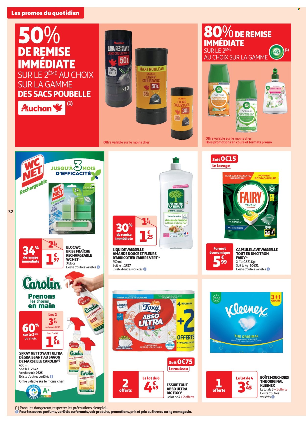 Catalogue Auchan - 29/10/2024 - 03/11/2024. Page 32