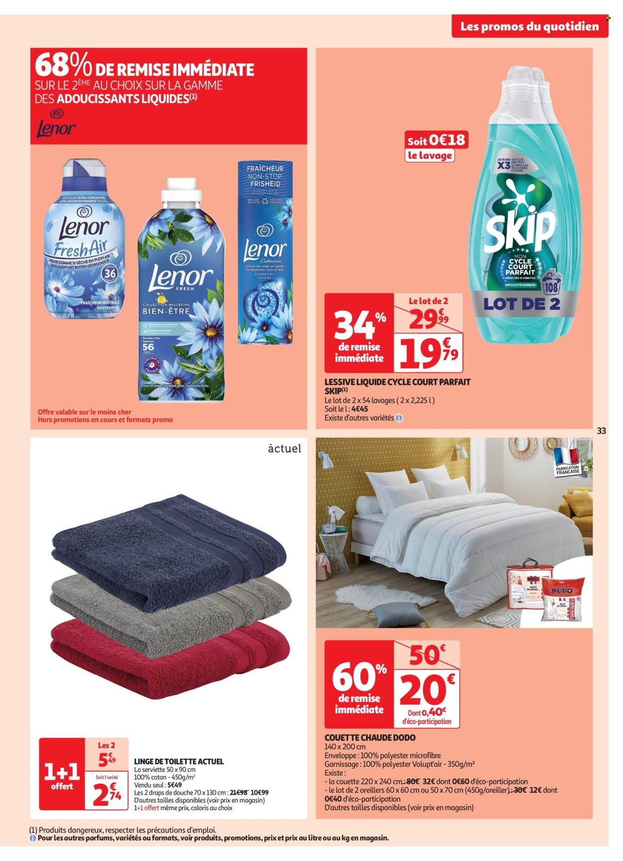 Catalogue Auchan - 29/10/2024 - 03/11/2024. Page 33