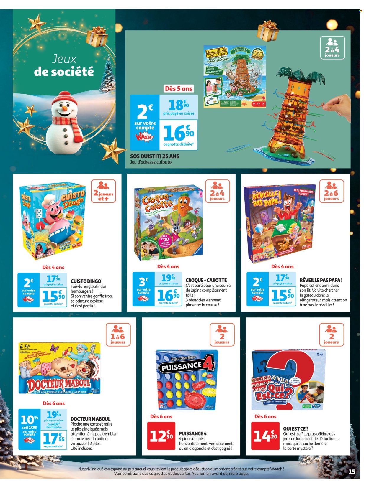 Catalogue Auchan - 29/10/2024 - 06/12/2024. Page 15