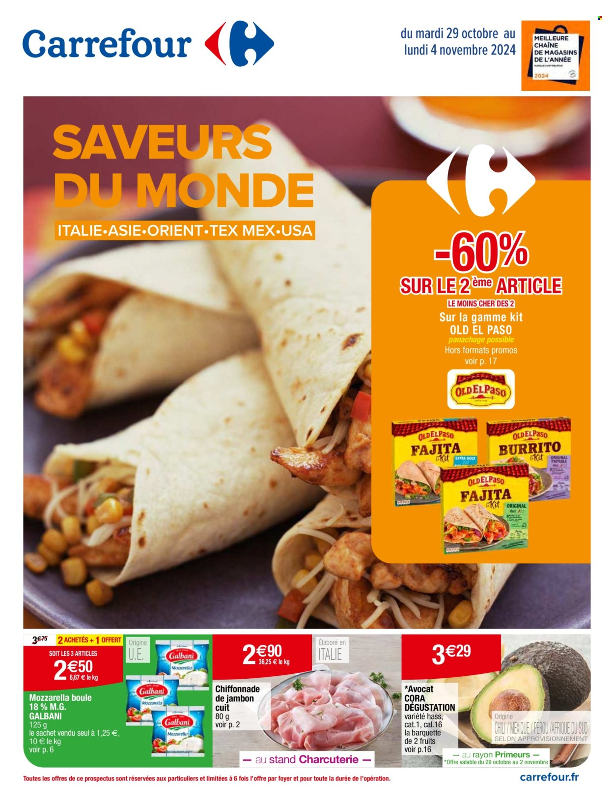 Catalogue Carrefour Hypermarchés - 29/10/2024 - 04/11/2024. Page 1