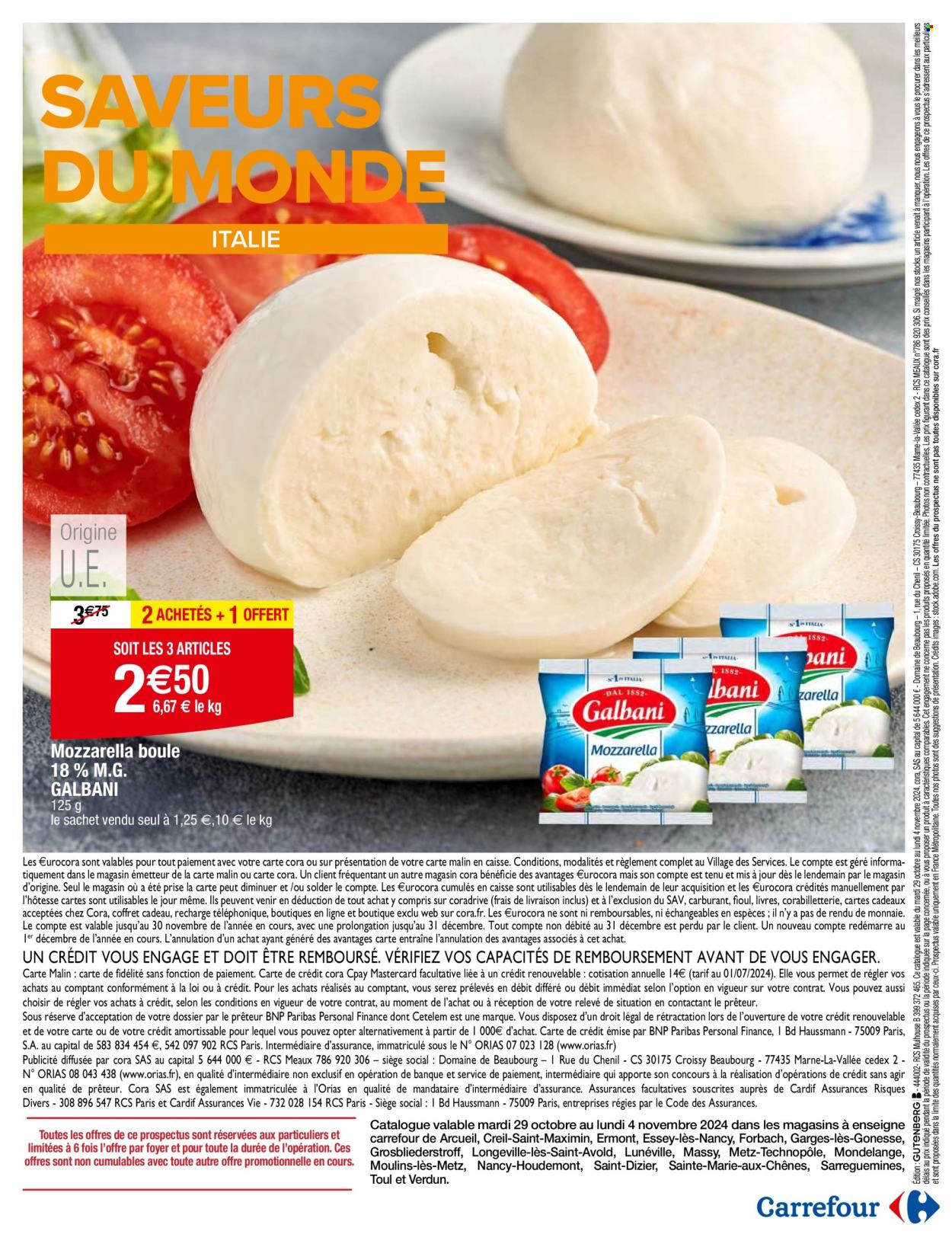 Catalogue Carrefour Hypermarchés - 29/10/2024 - 04/11/2024. Page 20