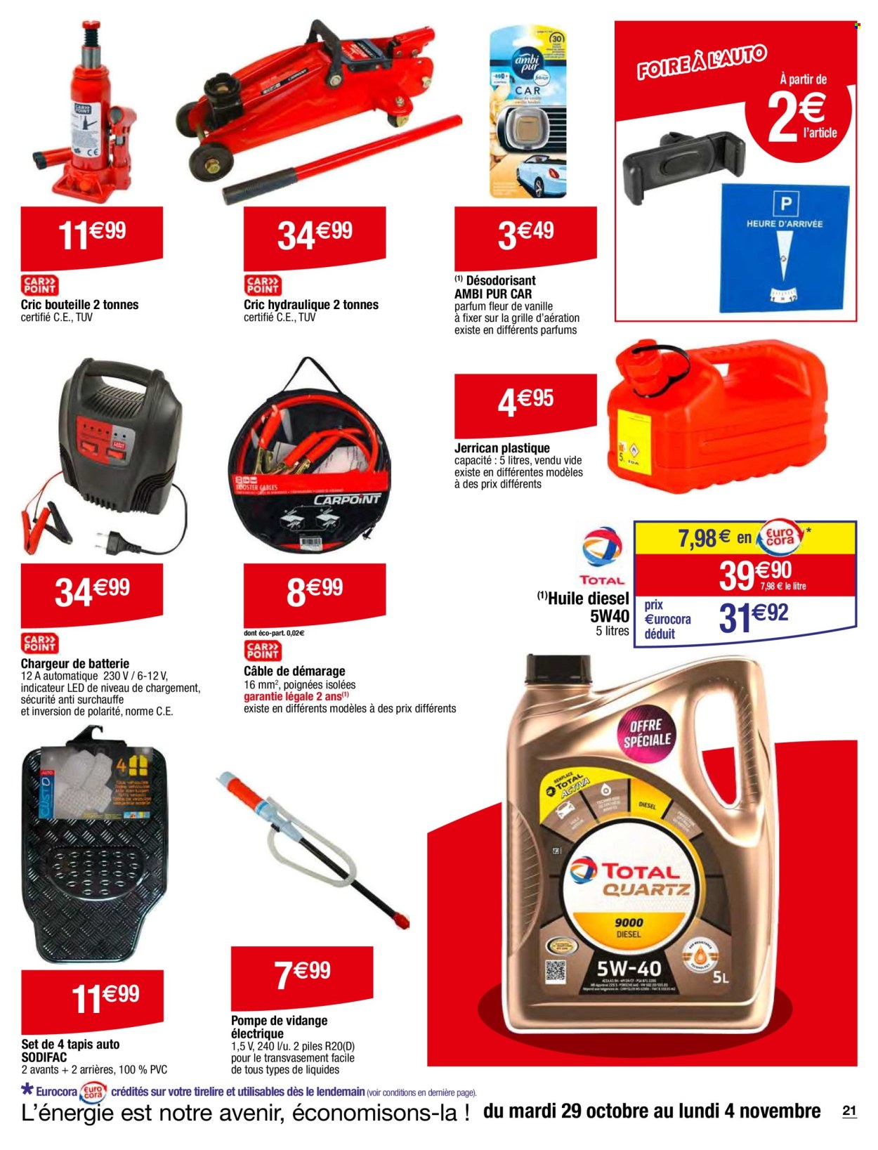 Catalogue Carrefour Hypermarchés - 29/10/2024 - 04/11/2024. Page 21