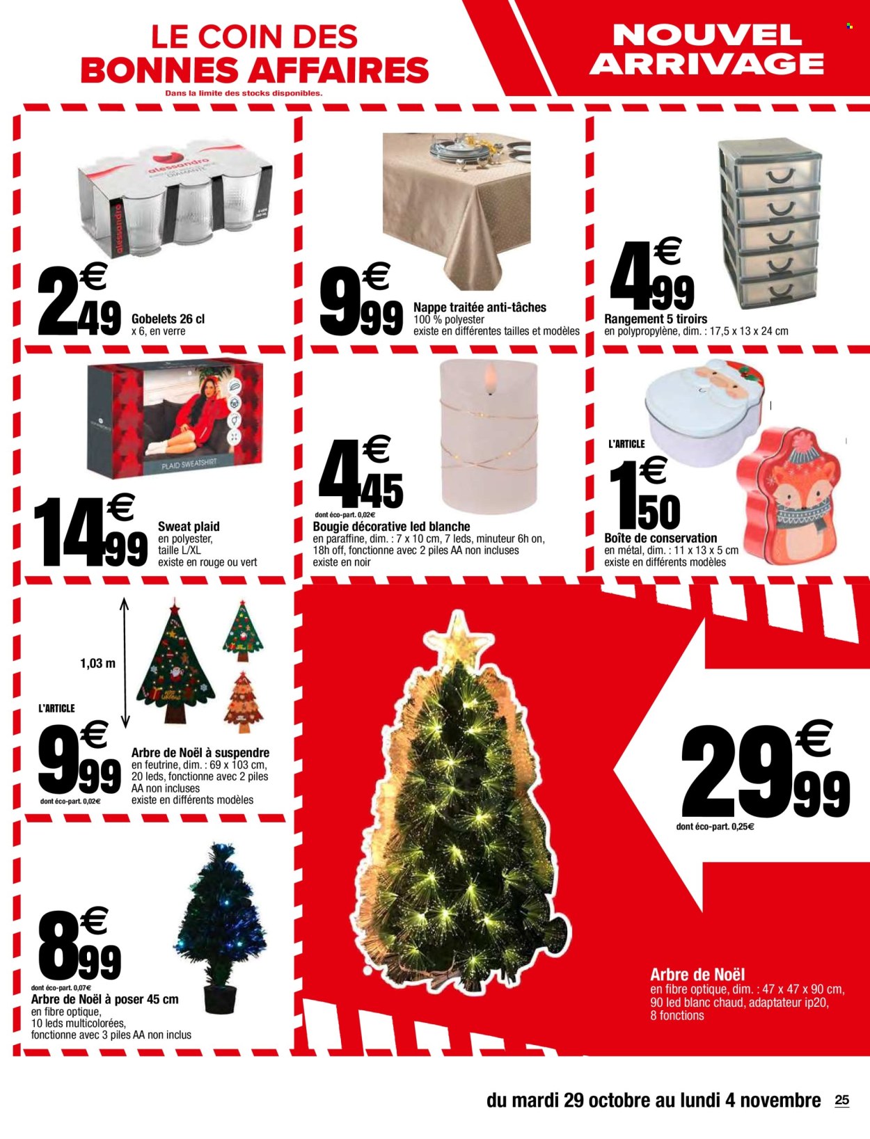 Catalogue Carrefour Hypermarchés - 29/10/2024 - 04/11/2024. Page 25