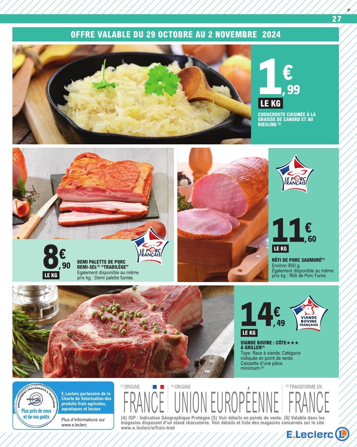 Catalogue E.Leclerc - 29/10/2024 - 09/11/2024. Page 27