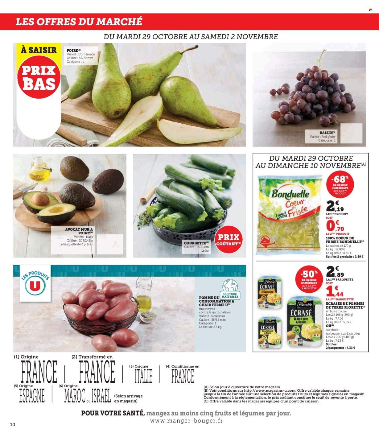 Catalogue SUPER U - 29/10/2024 - 10/11/2024. Page 10