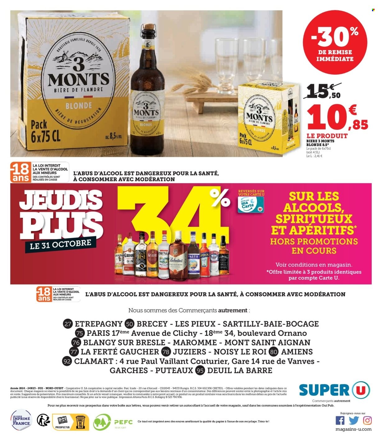 Catalogue SUPER U - 29/10/2024 - 10/11/2024. Page 12