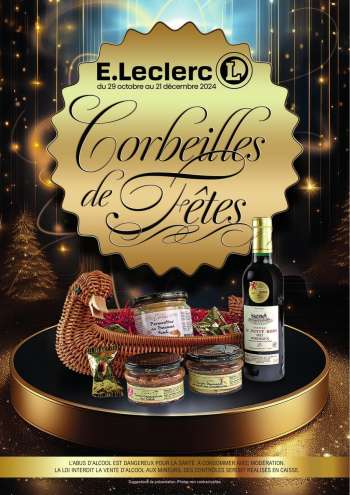 Catalogue E.Leclerc - 29/10/2024 - 21/12/2024.