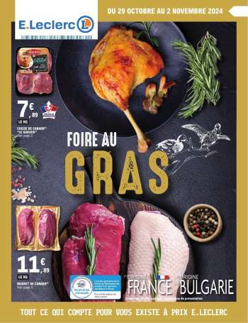 Catalogue E.Leclerc - 29/10/2024 - 02/11/2024.