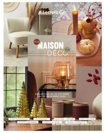 Catalogue E.Leclerc - 29/10/2024 - 09/11/2024.