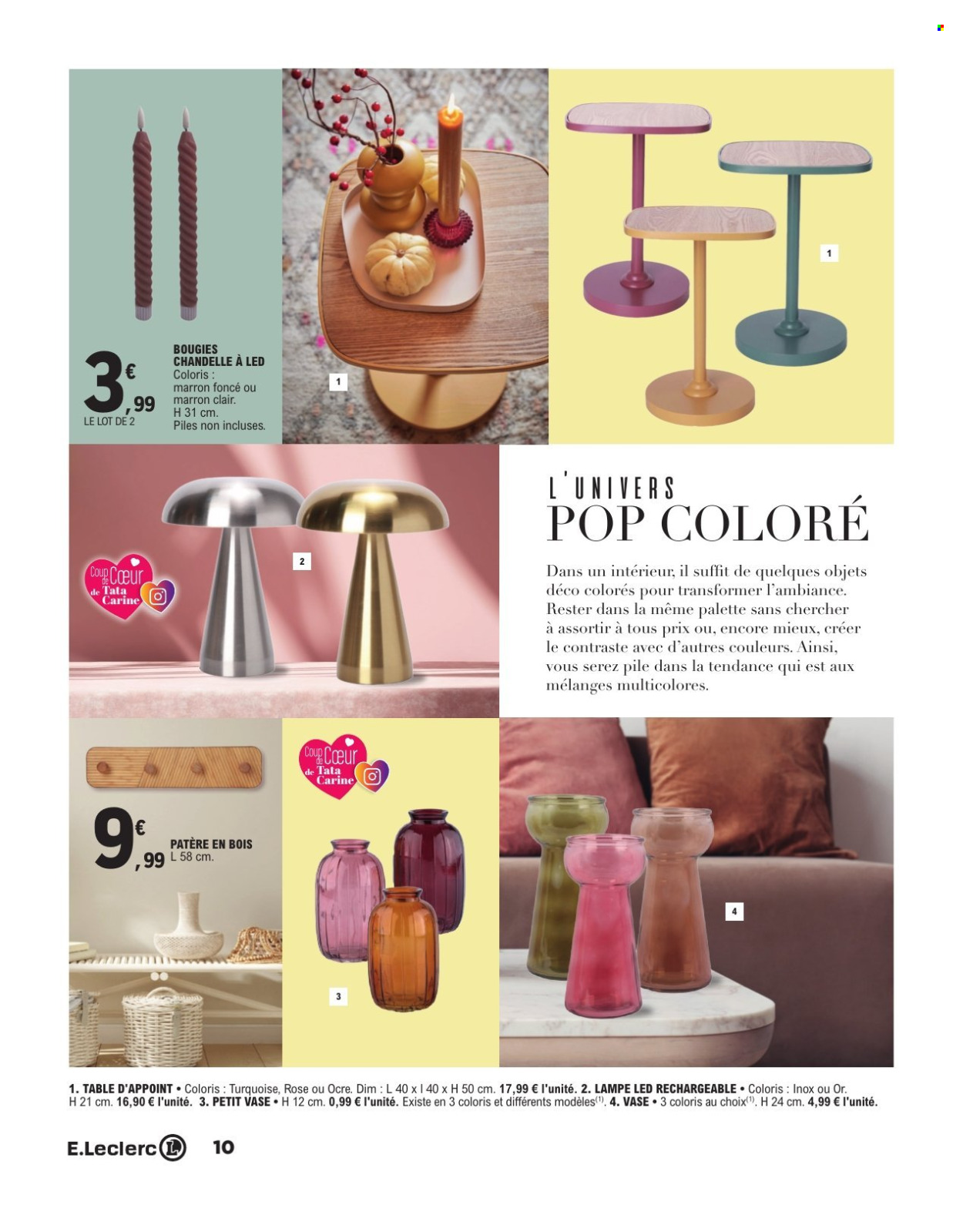 Catalogue E.Leclerc - 29/10/2024 - 09/11/2024. Page 10