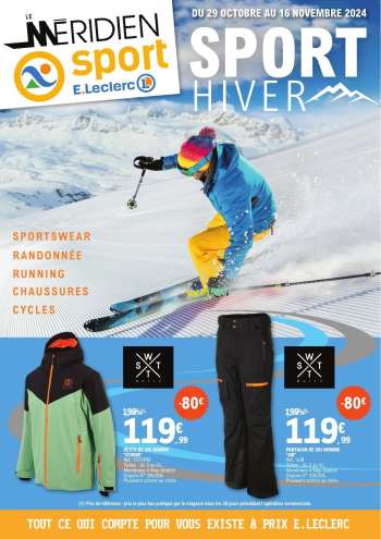 Catalogue E.Leclerc - 29/10/2024 - 16/11/2024.