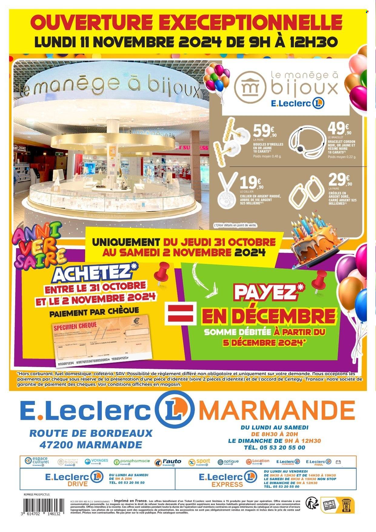 Catalogue E.Leclerc - 29/10/2024 - 10/11/2024. Page 24