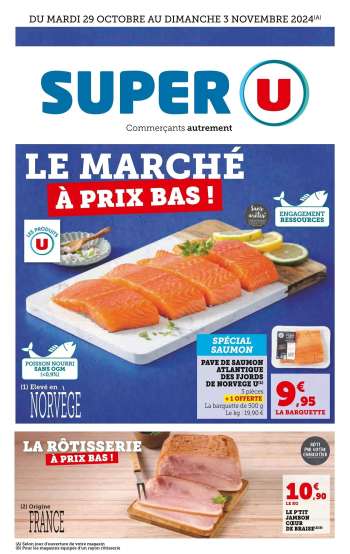 Catalogue SUPER U - 29/10/2024 - 03/11/2024.