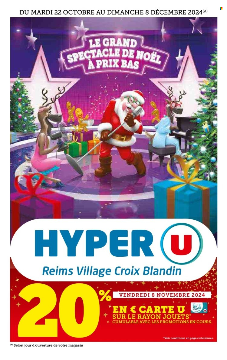 Catalogue HYPER U - 22/10/2024 - 08/12/2024. Page 1