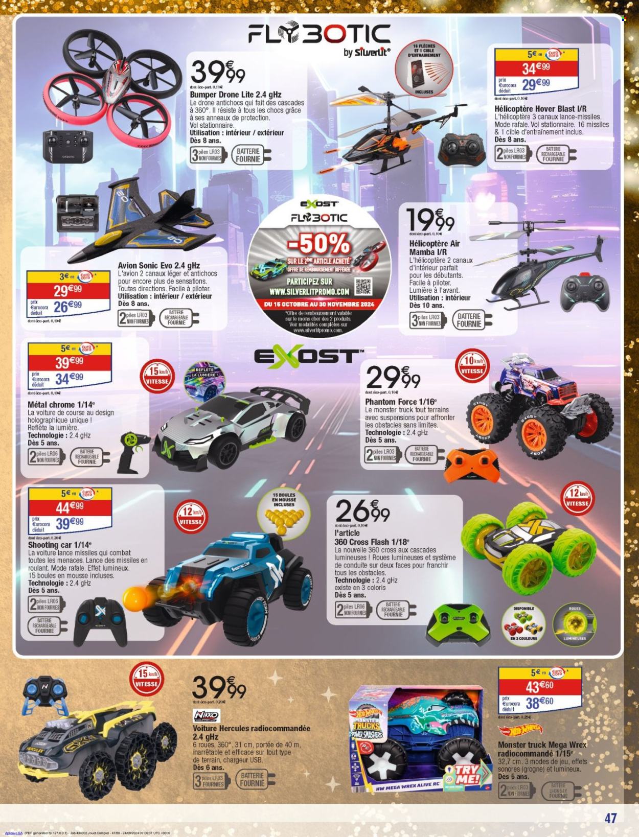 Catalogue Carrefour Hypermarchés - 29/10/2024 - 08/12/2024. Page 47