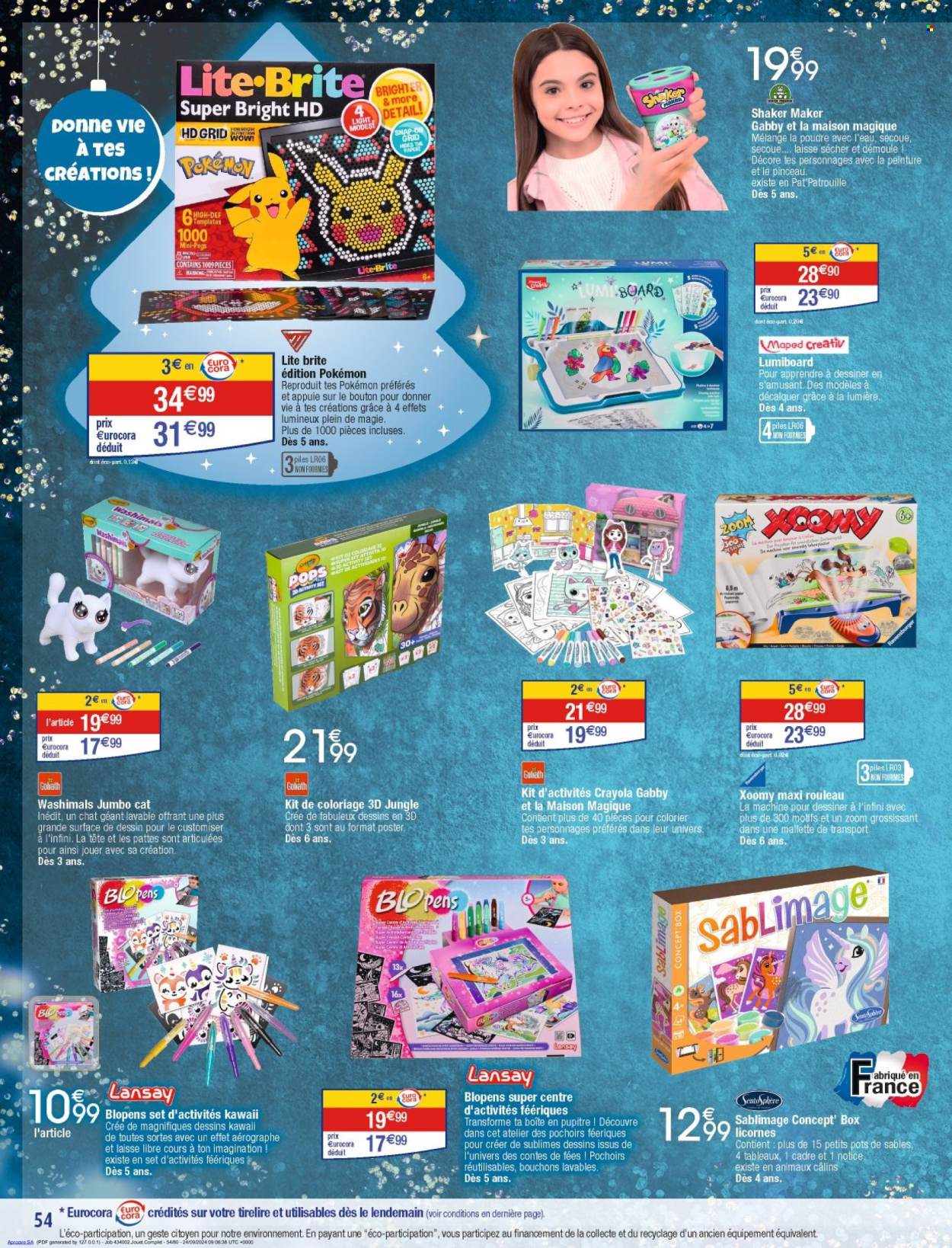Catalogue Carrefour Hypermarchés - 29/10/2024 - 08/12/2024. Page 54