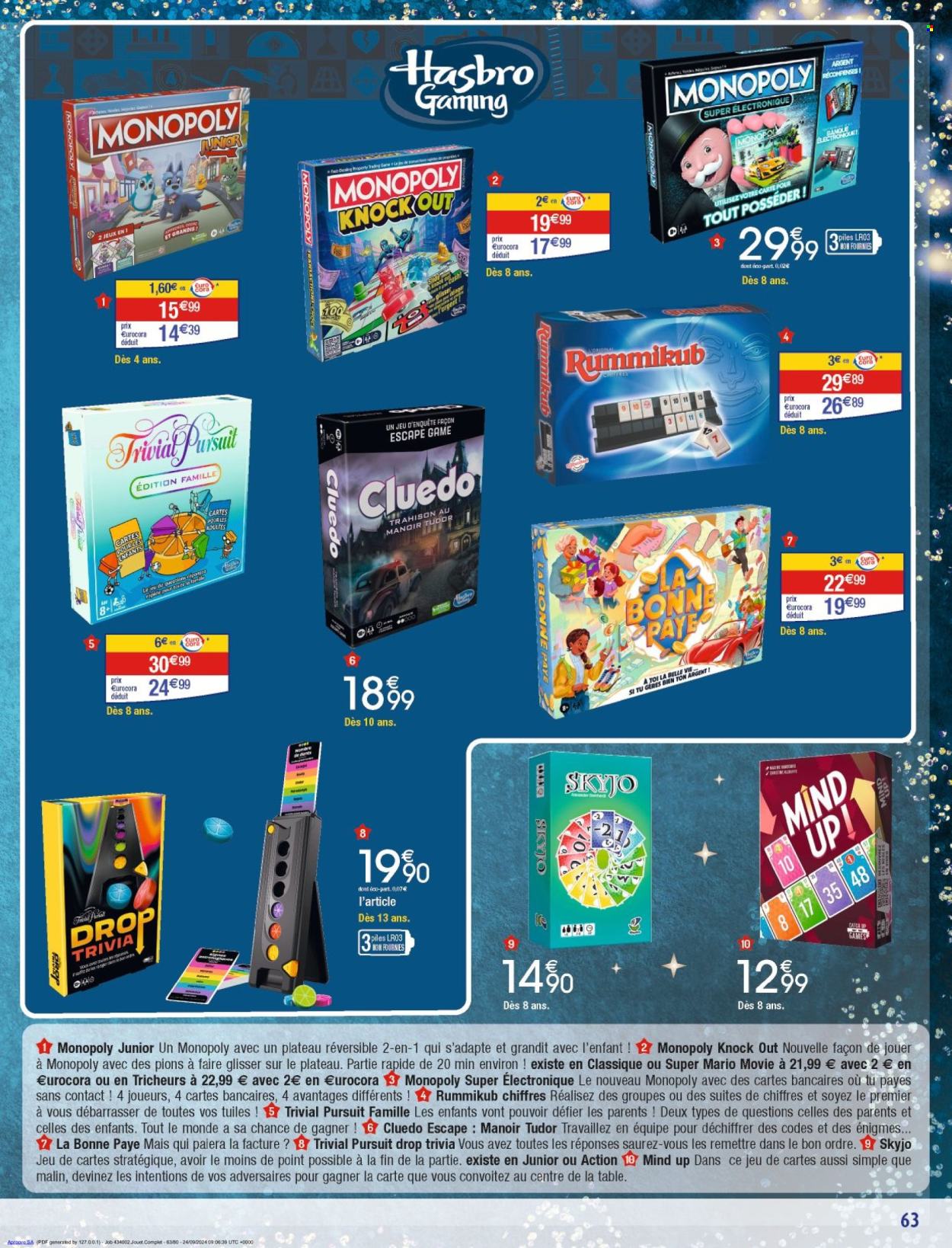 Catalogue Carrefour Hypermarchés - 29/10/2024 - 08/12/2024. Page 63