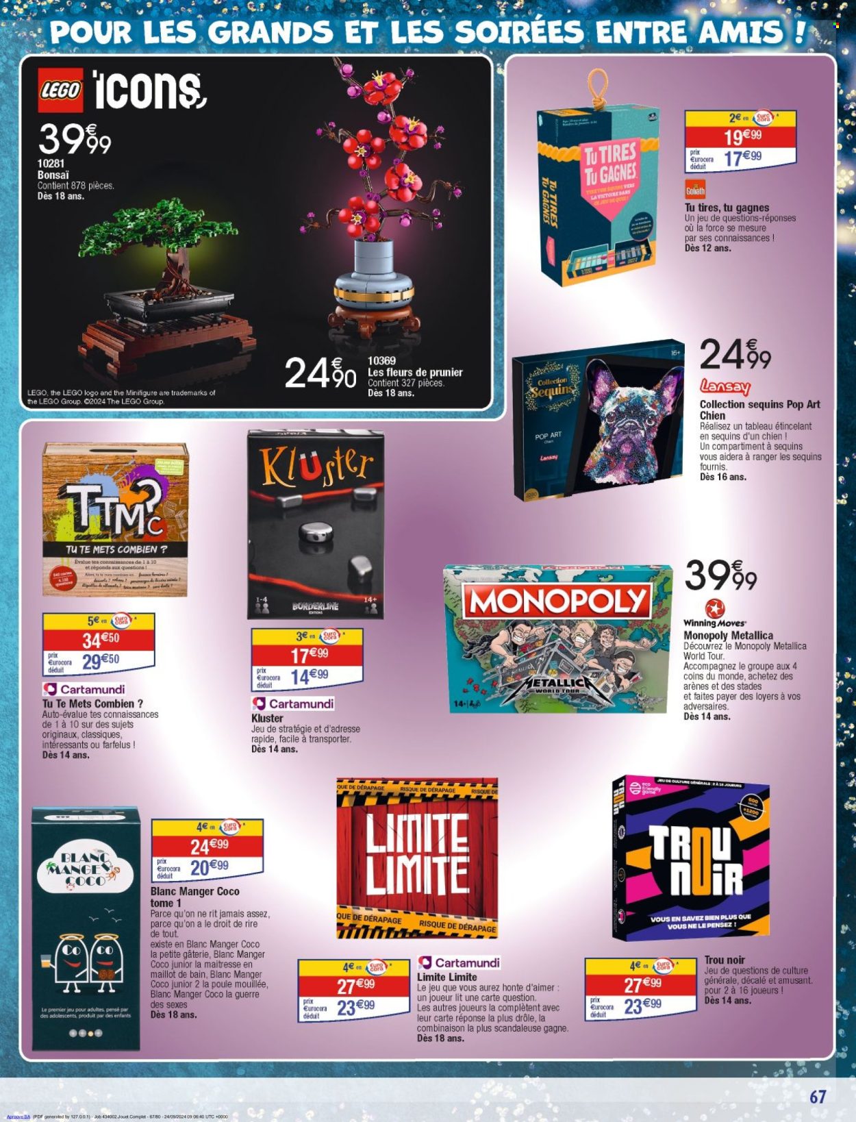 Catalogue Carrefour Hypermarchés - 29/10/2024 - 08/12/2024. Page 67