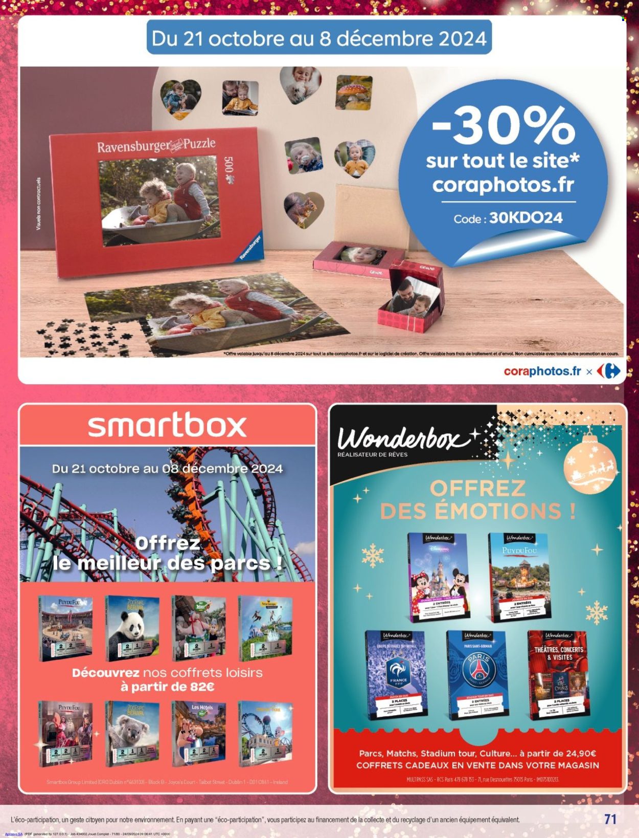 Catalogue Carrefour Hypermarchés - 29/10/2024 - 08/12/2024. Page 71