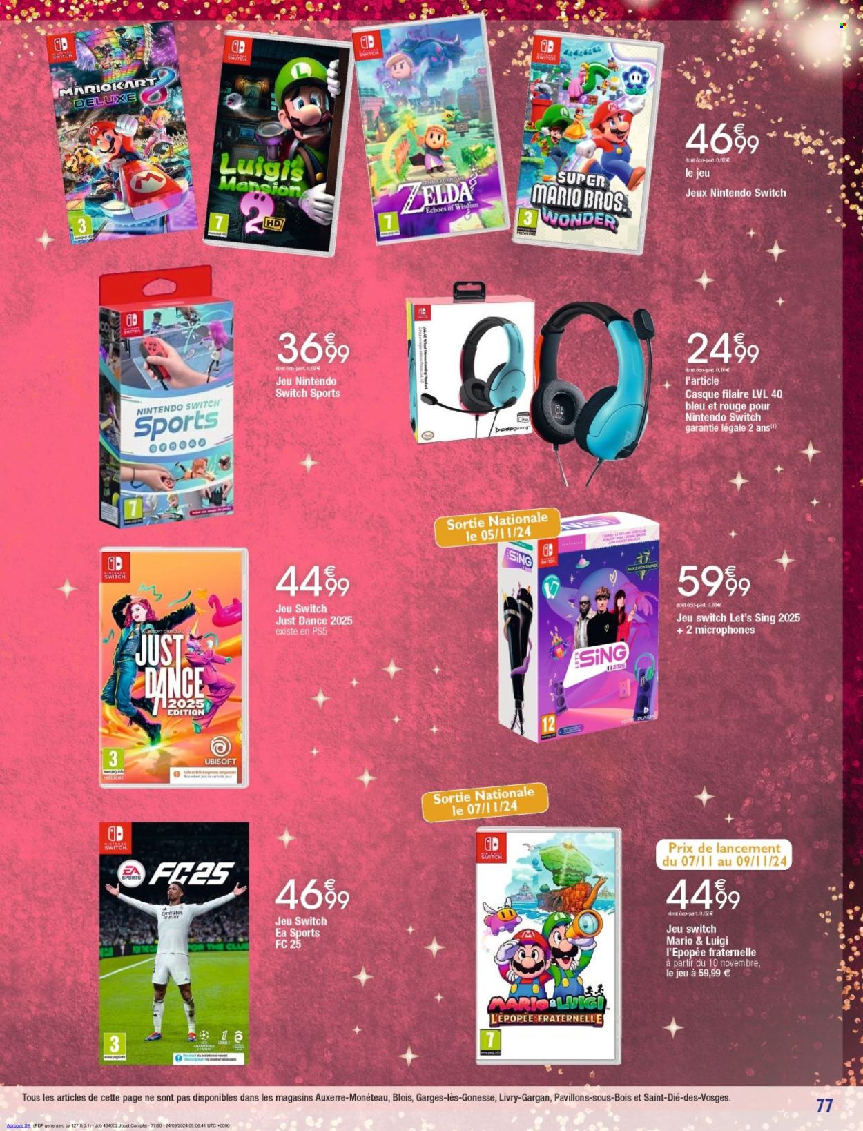 Catalogue Carrefour Hypermarchés - 29/10/2024 - 08/12/2024. Page 77