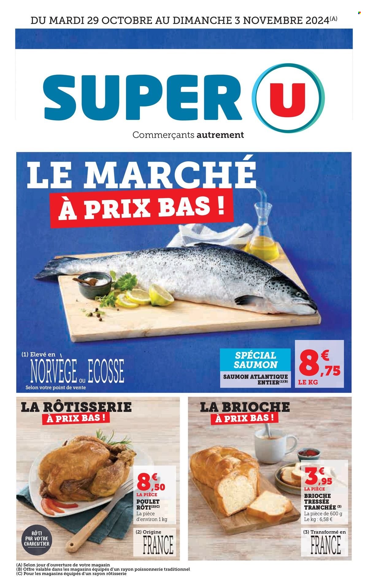 Catalogue SUPER U - 29/10/2024 - 03/11/2024. Page 1