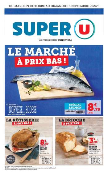 Catalogue SUPER U - 29/10/2024 - 03/11/2024.