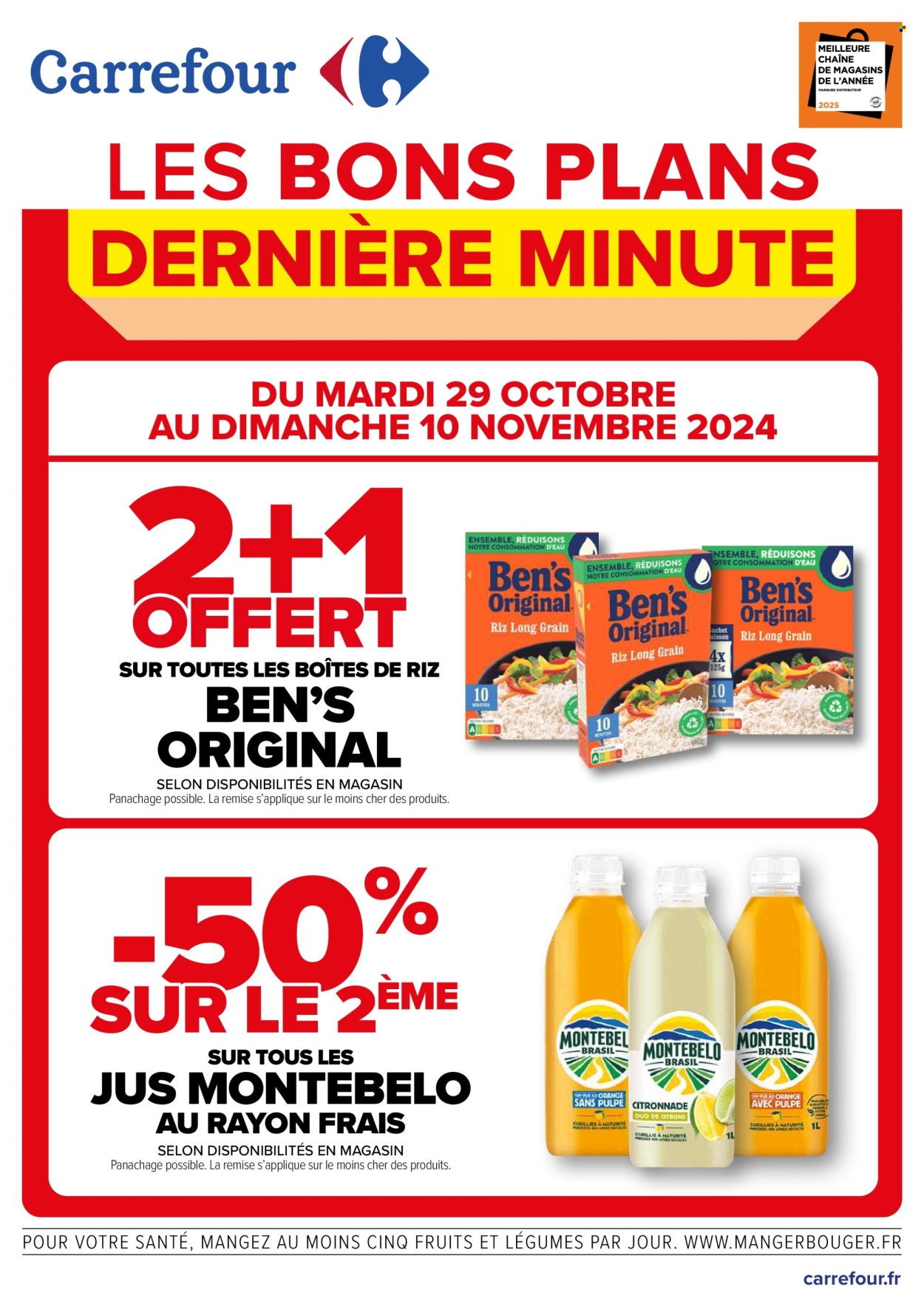 Catalogue Carrefour - 29/10/2024 - 10/11/2024. Page 1