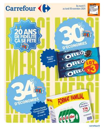 Catalogue Carrefour Hypermarchés - 05/11/2024 - 18/11/2024.