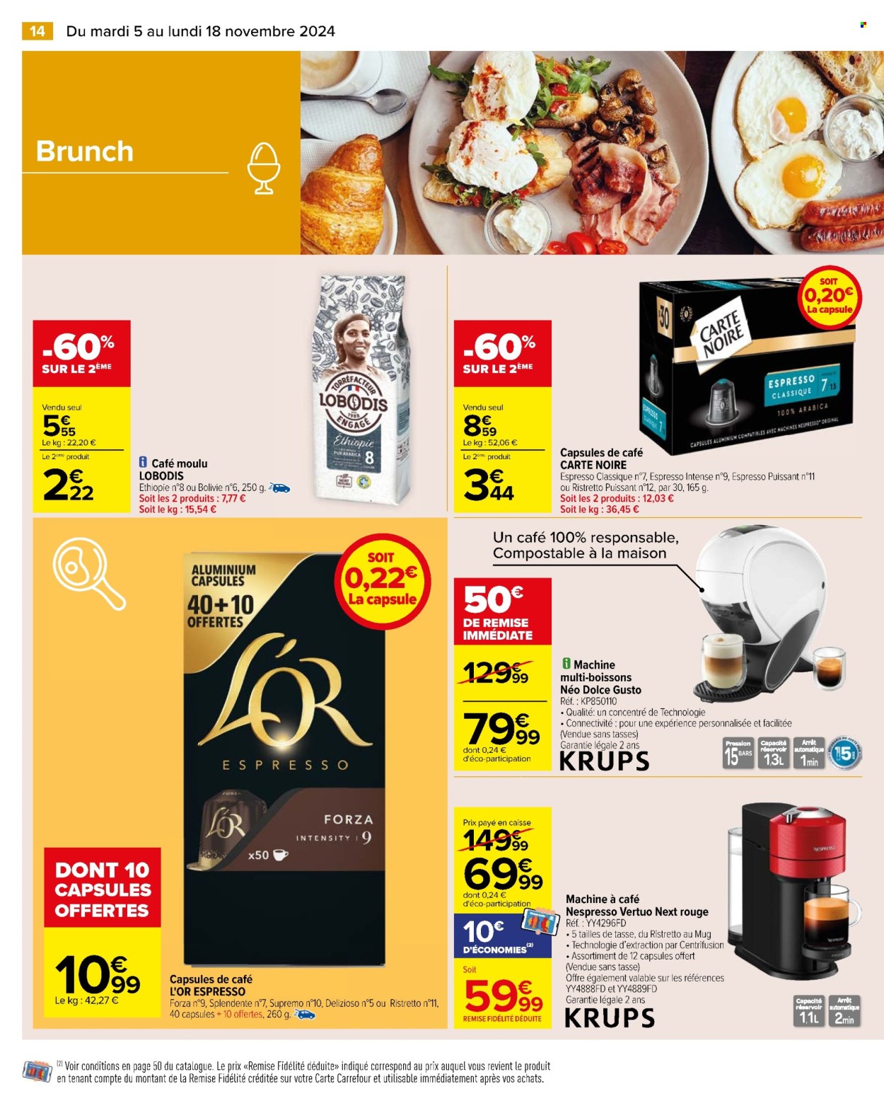 Catalogue Carrefour Hypermarchés - 05/11/2024 - 18/11/2024. Page 16