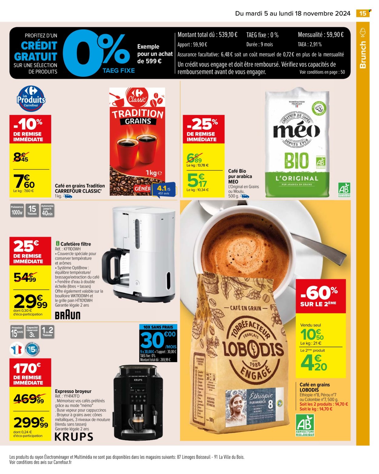 Catalogue Carrefour Hypermarchés - 05/11/2024 - 18/11/2024. Page 17