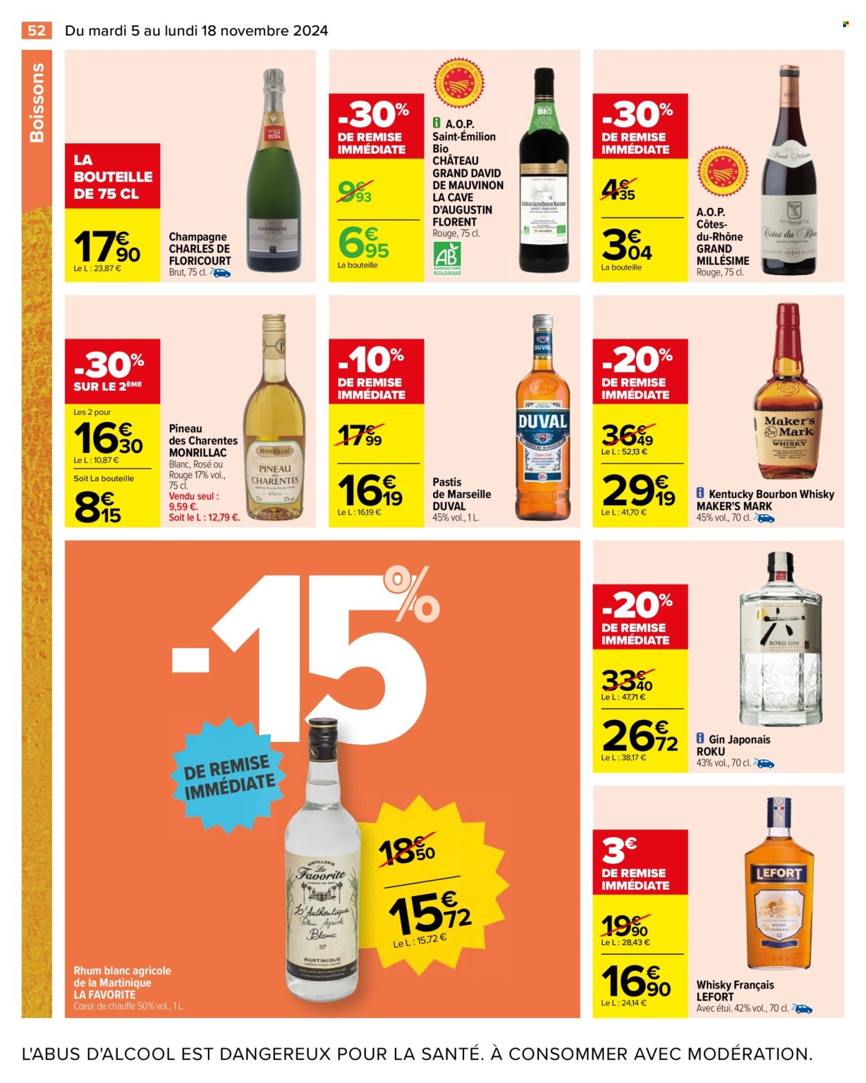 Catalogue Carrefour Hypermarchés - 05/11/2024 - 18/11/2024. Page 54