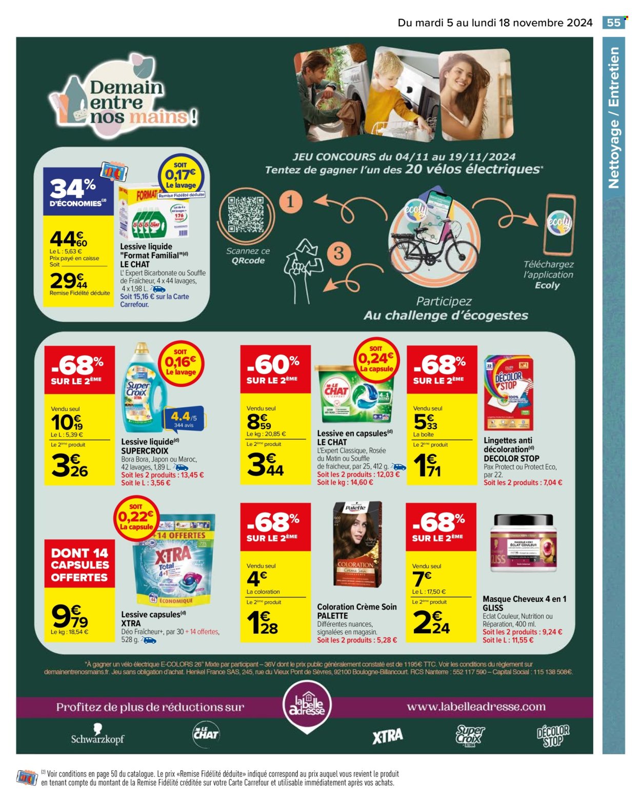 Catalogue Carrefour Hypermarchés - 05/11/2024 - 18/11/2024. Page 57