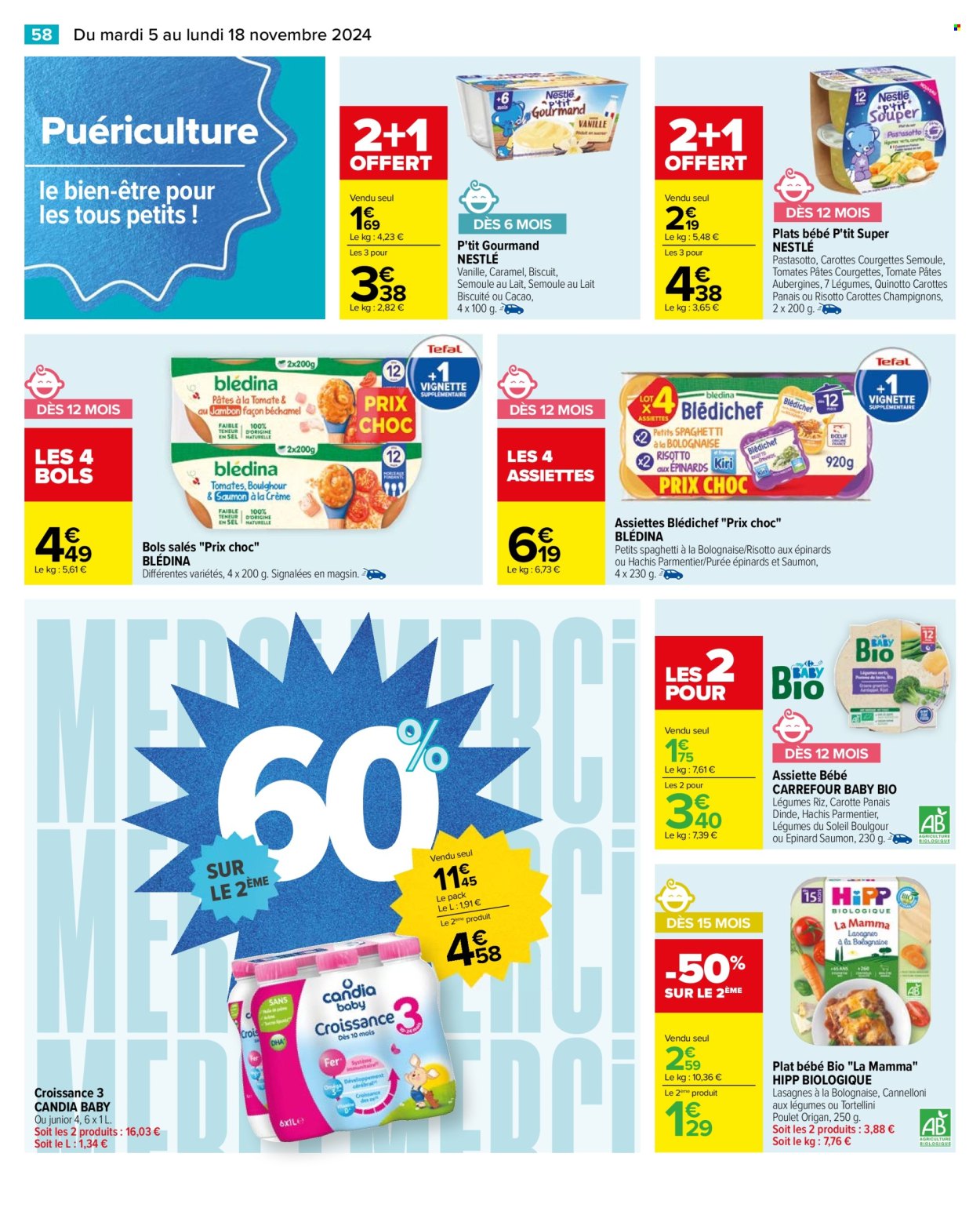 Catalogue Carrefour Hypermarchés - 05/11/2024 - 18/11/2024. Page 60