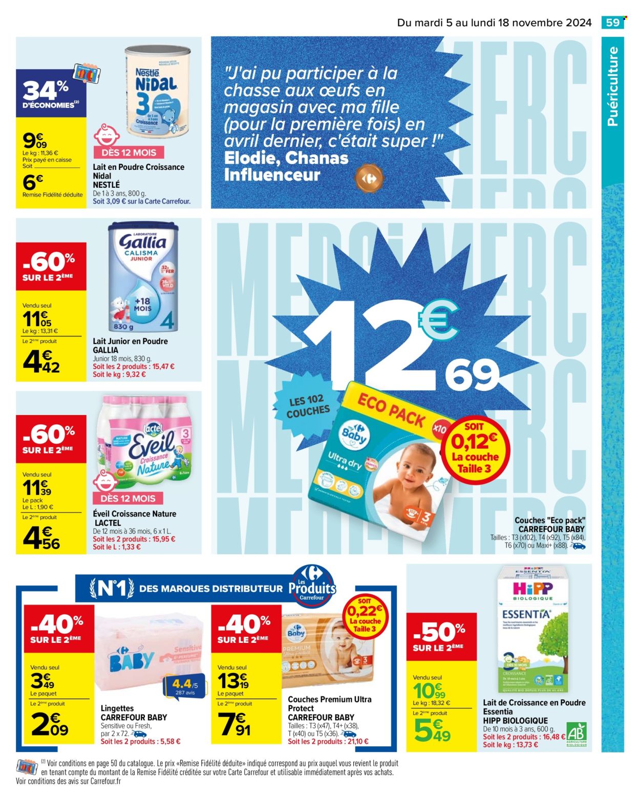 Catalogue Carrefour Hypermarchés - 05/11/2024 - 18/11/2024. Page 61