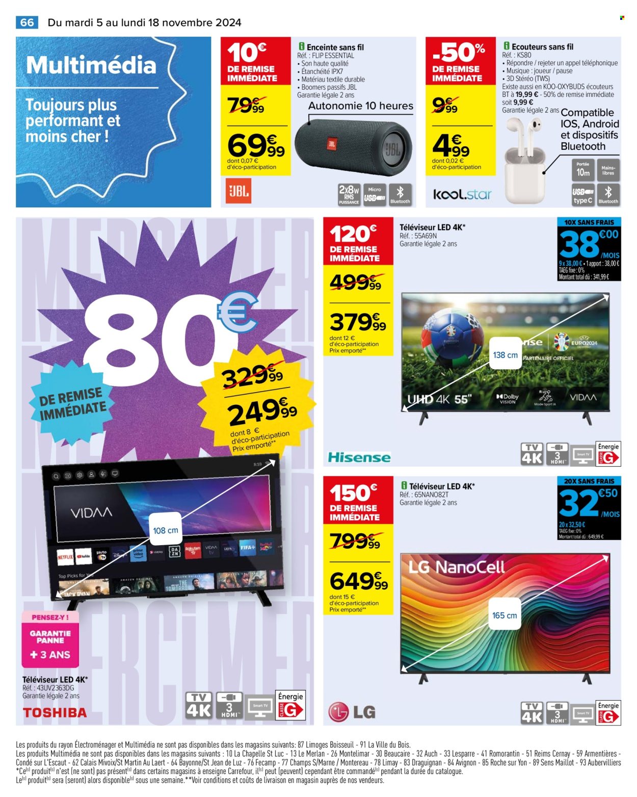 Catalogue Carrefour Hypermarchés - 05/11/2024 - 18/11/2024. Page 68