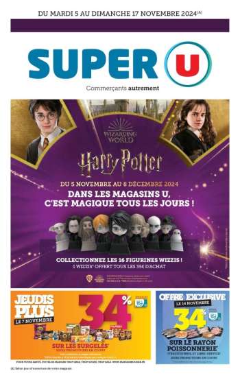 Catalogue SUPER U - 05/11/2024 - 17/11/2024.
