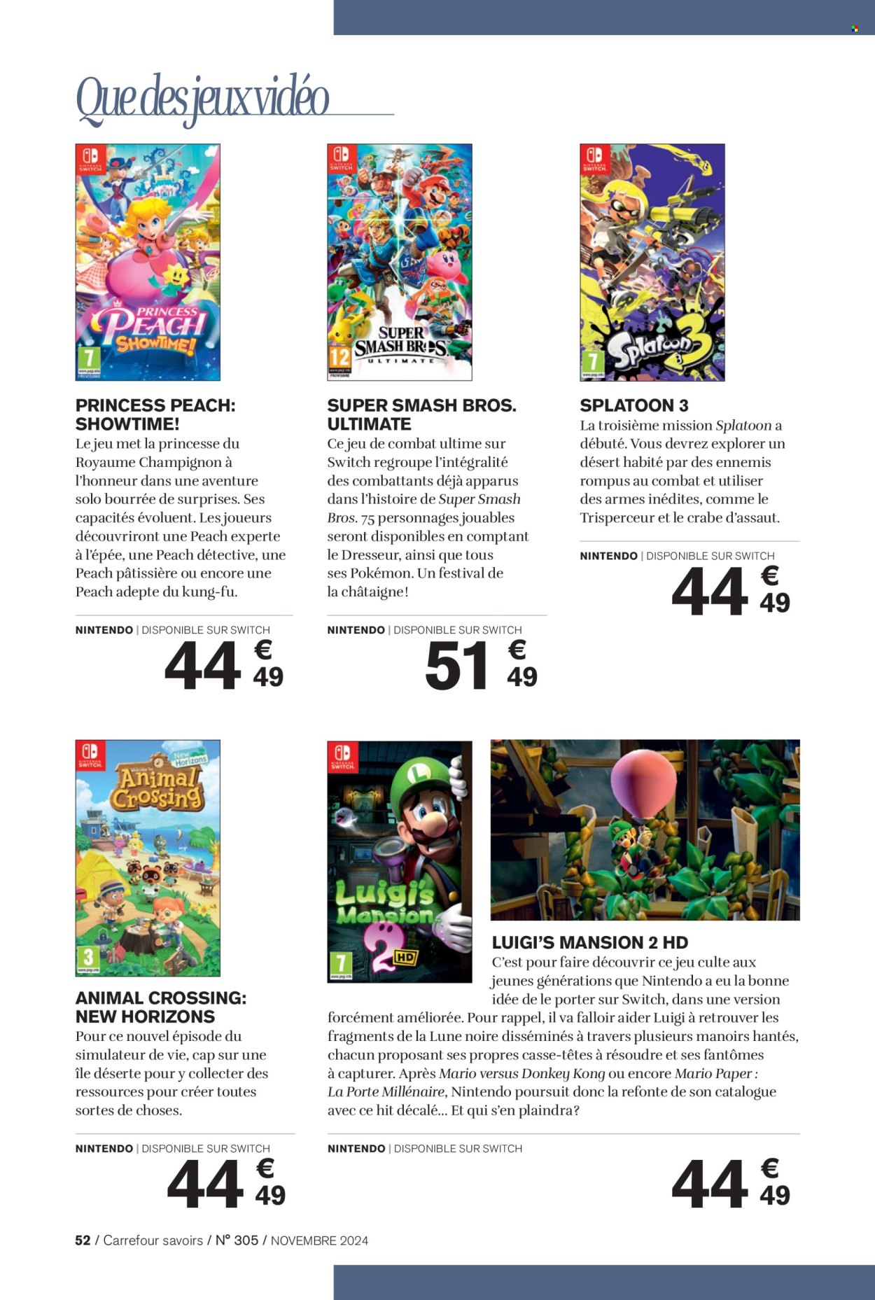 Catalogue Carrefour - 01/11/2024 - 30/11/2024. Page 52