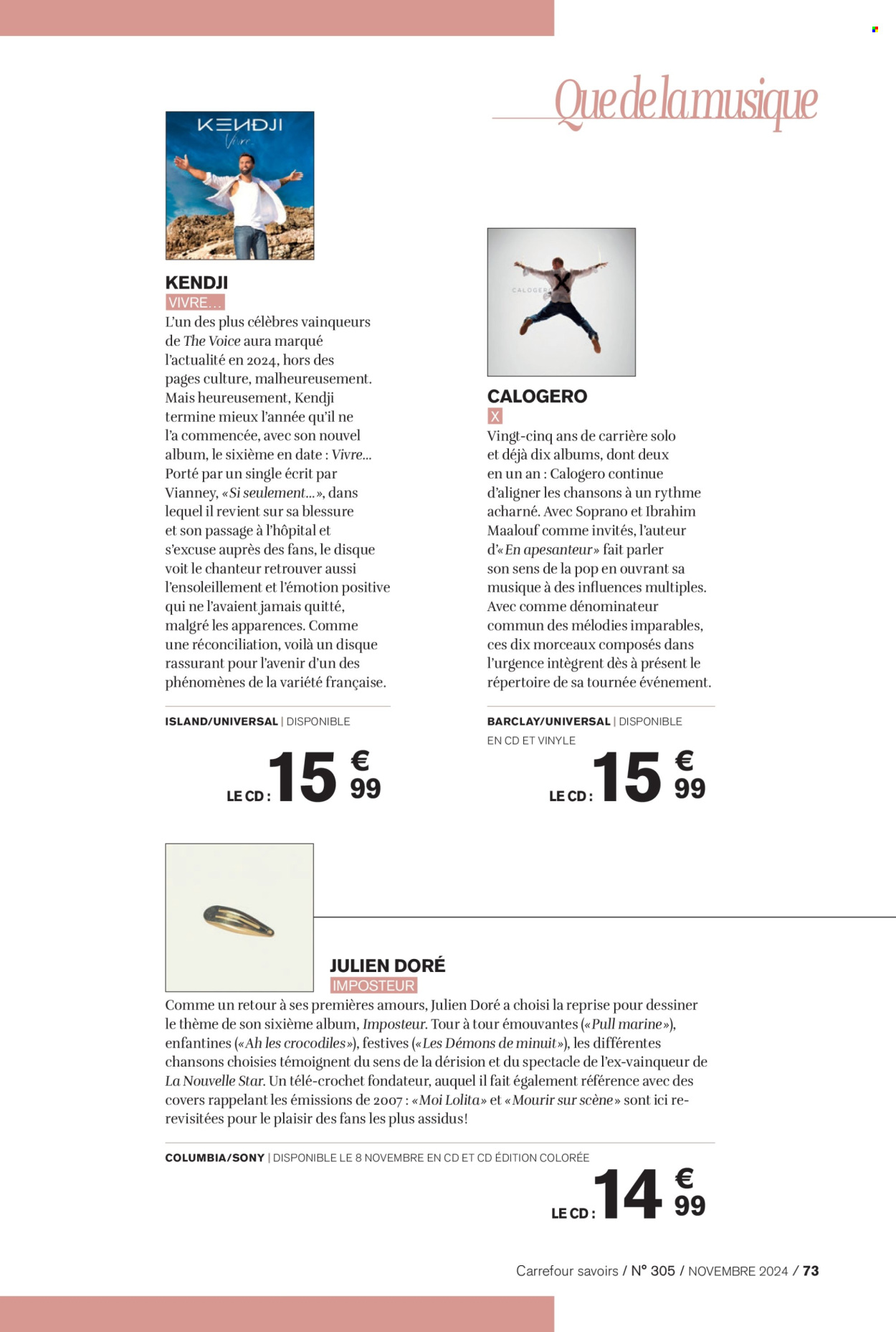Catalogue Carrefour - 01/11/2024 - 30/11/2024. Page 73