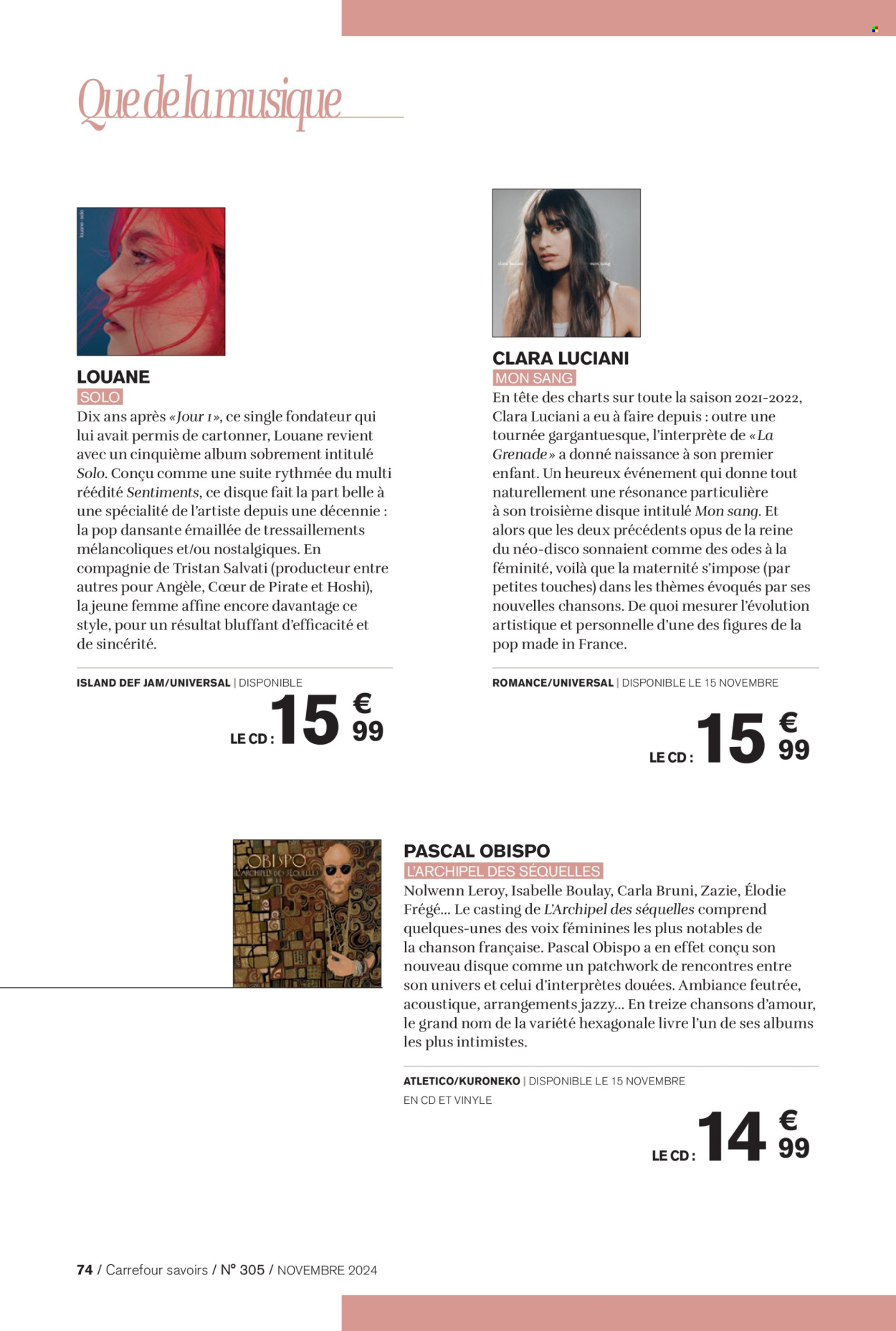 Catalogue Carrefour - 01/11/2024 - 30/11/2024. Page 74