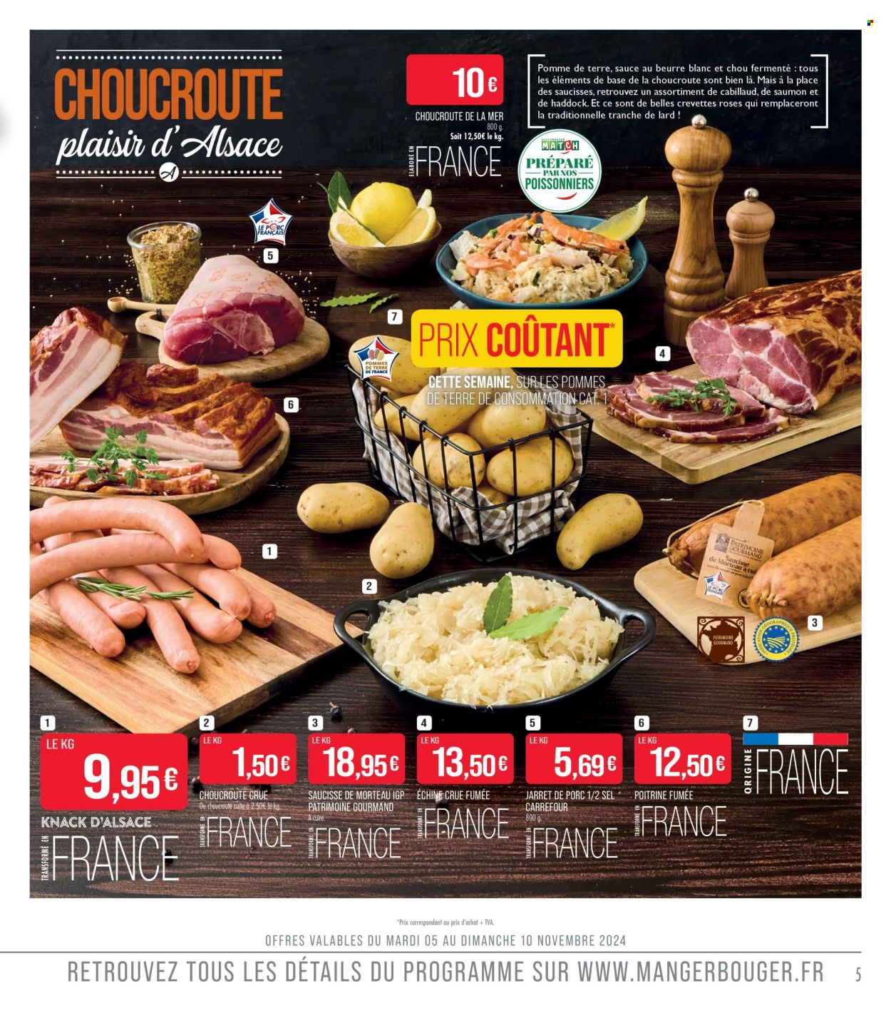 Catalogue Supermarché Match - 05/11/2024 - 17/11/2024. Page 5