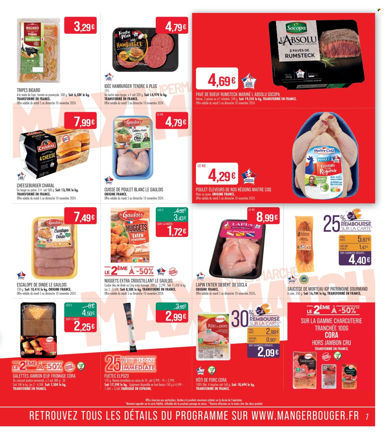 Catalogue Supermarché Match - 05/11/2024 - 17/11/2024. Page 7