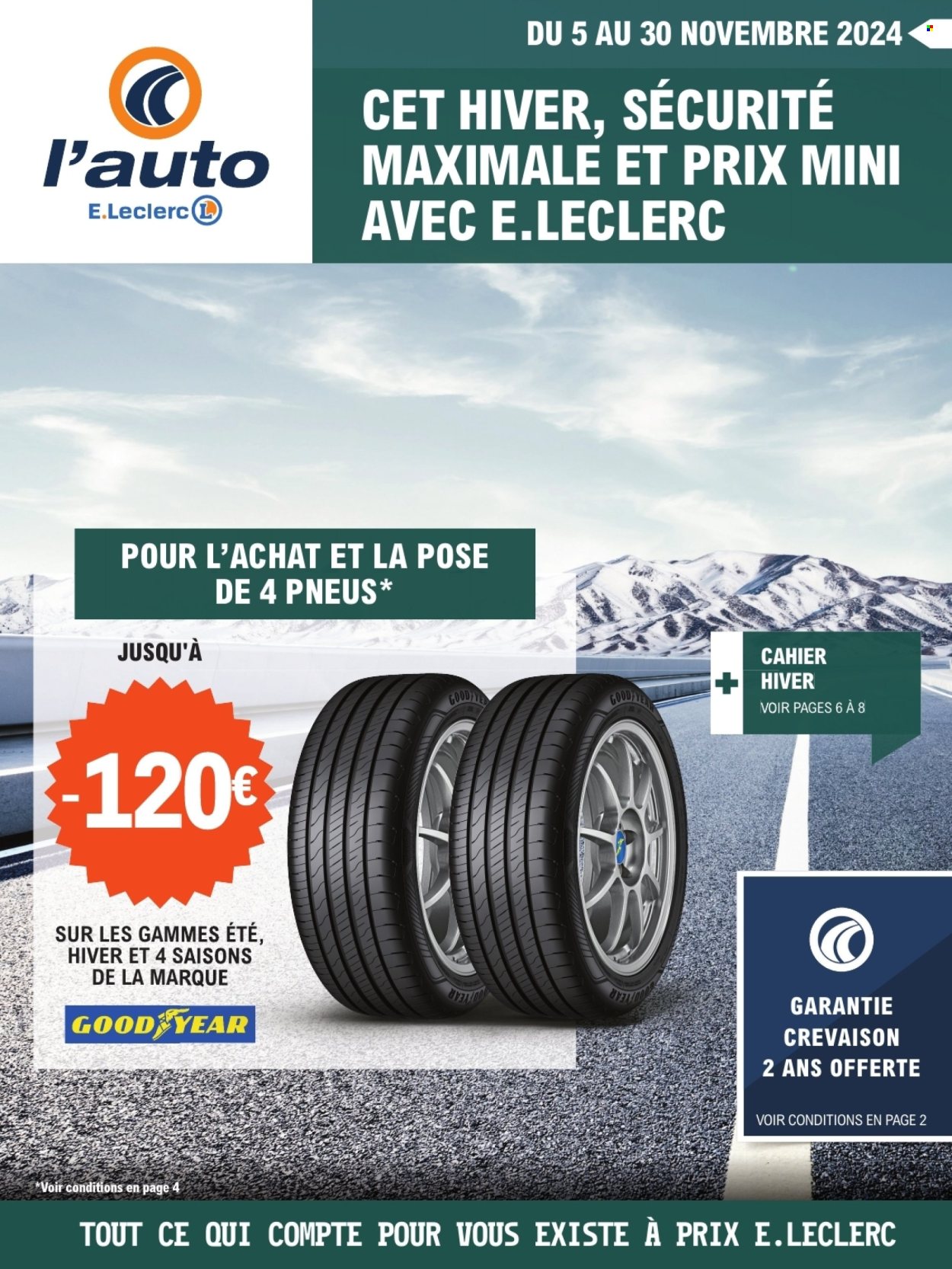 Catalogue E.Leclerc - 05/11/2024 - 30/11/2024. Page 1