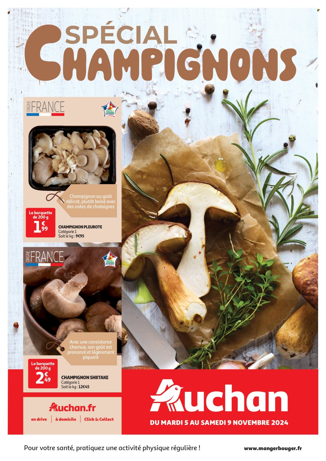 Catalogue Auchan - 05/11/2024 - 09/11/2024. Page 1