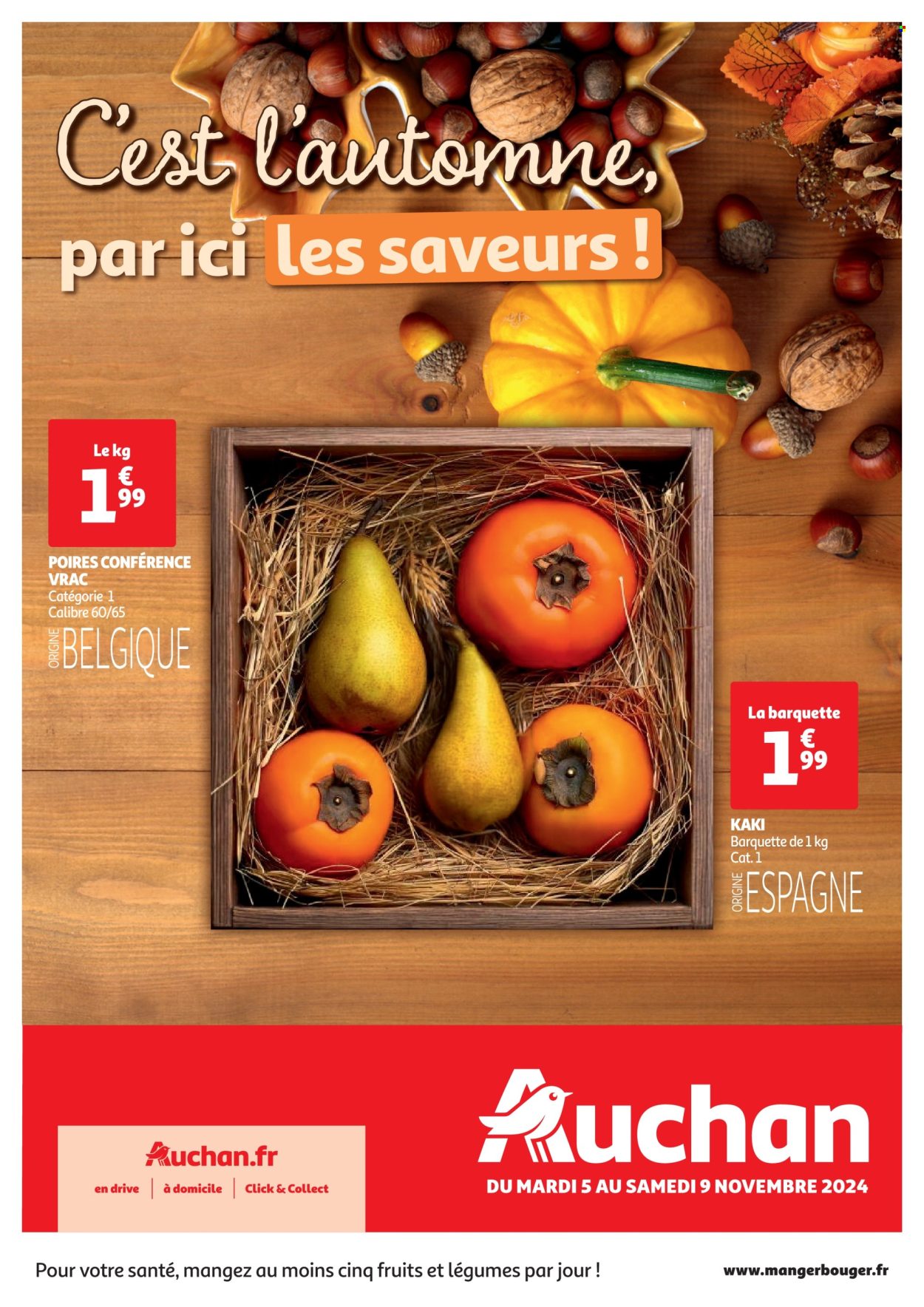 Catalogue Auchan - 05/11/2024 - 09/11/2024. Page 1