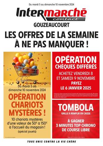 Catalogue Intermarché Contact - 05/11/2024 - 10/11/2024.