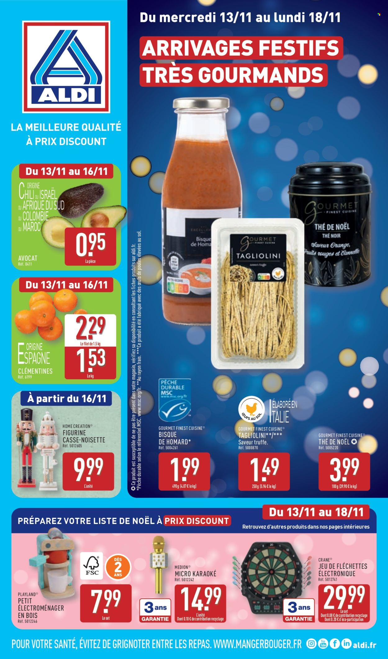 Catalogue ALDI - 13/11/2024 - 18/11/2024. Page 1