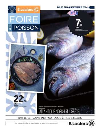Catalogue E.Leclerc - 05/11/2024 - 09/11/2024.